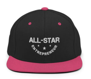 ALL-STAR Entrepreneur Snapback $49